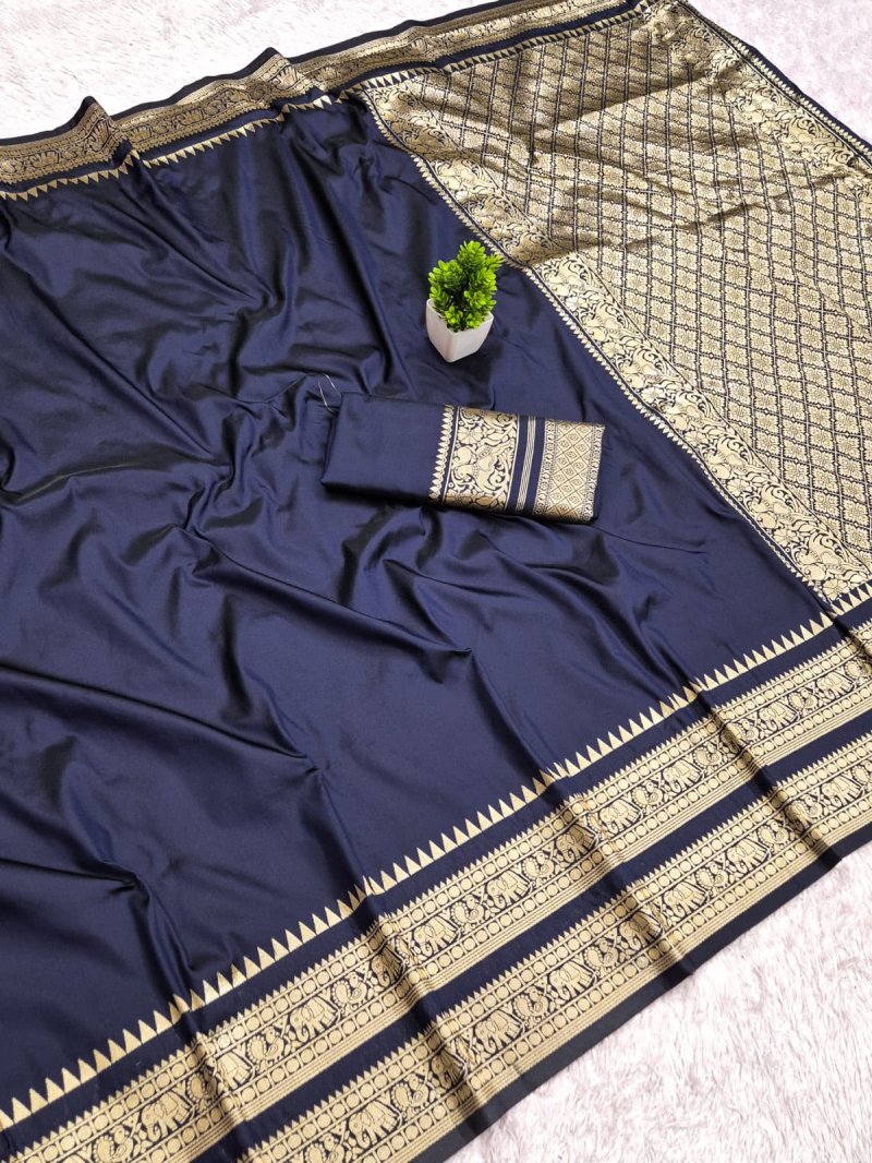 Narayan Pet Vol 1 By Aab Soft Silk Zari Weaving Saree 